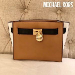Authentic Michael Kors Tan Crossbody Purse